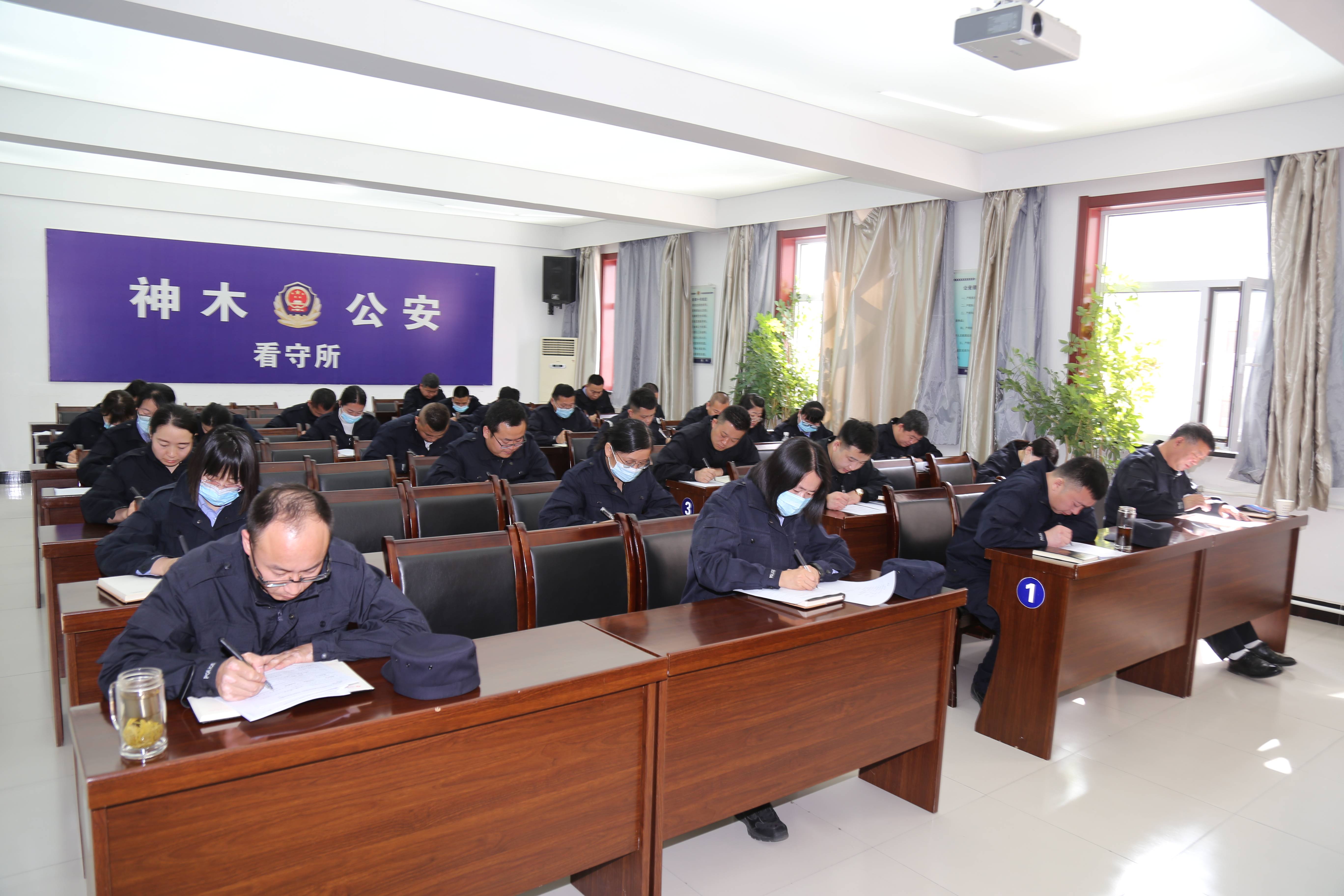 神木市看守所立足岗位大练兵苦练内功强素质
