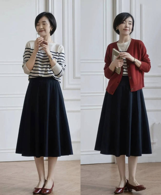 裙子 天暖和了，40岁女人哪些裙子该穿，哪些不该穿？穿对了才有气质