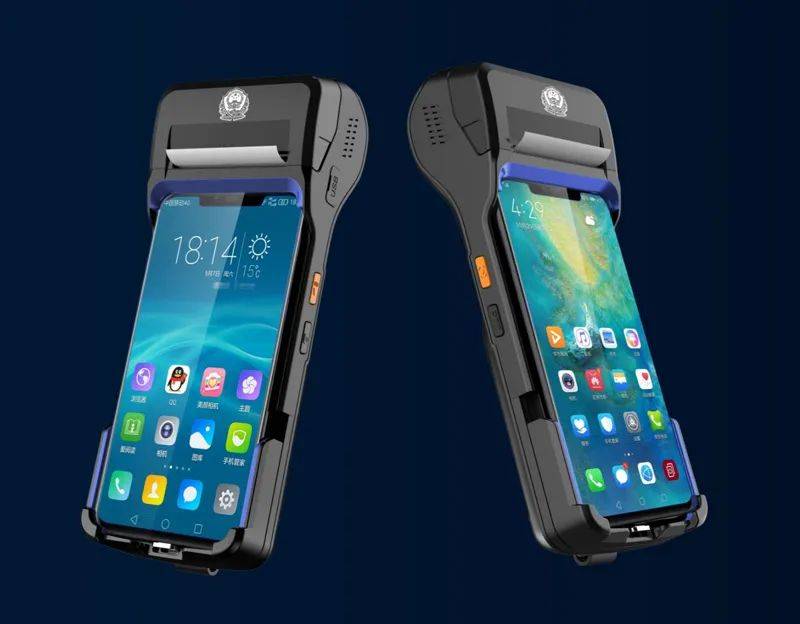 它是面向新一代移动警务的需要而开发,支持华为系列手机,集成打印机