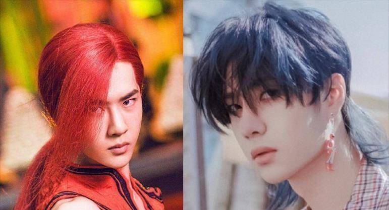 八卦爆料范丞丞渐变蓝，鞠婧祎浅粉，顶流爱的高调发色，素人真别轻易尝试