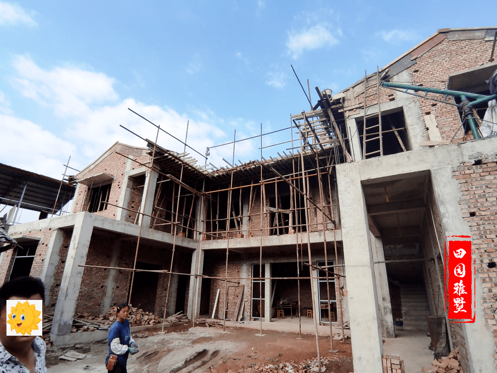 四川重庆农村中式别墅图纸实景农村就该建这样的房子太美了