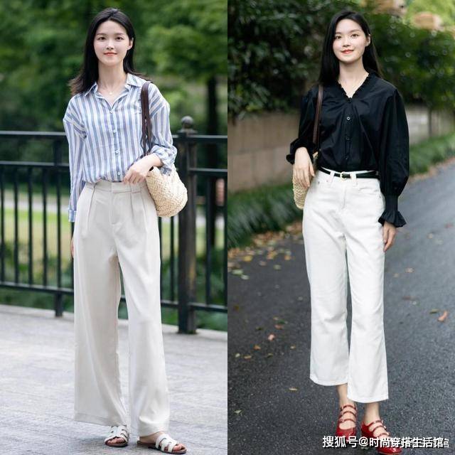小白 春天,裤子不用多买,建议入手“这3款”就够了,洋气显瘦还时髦