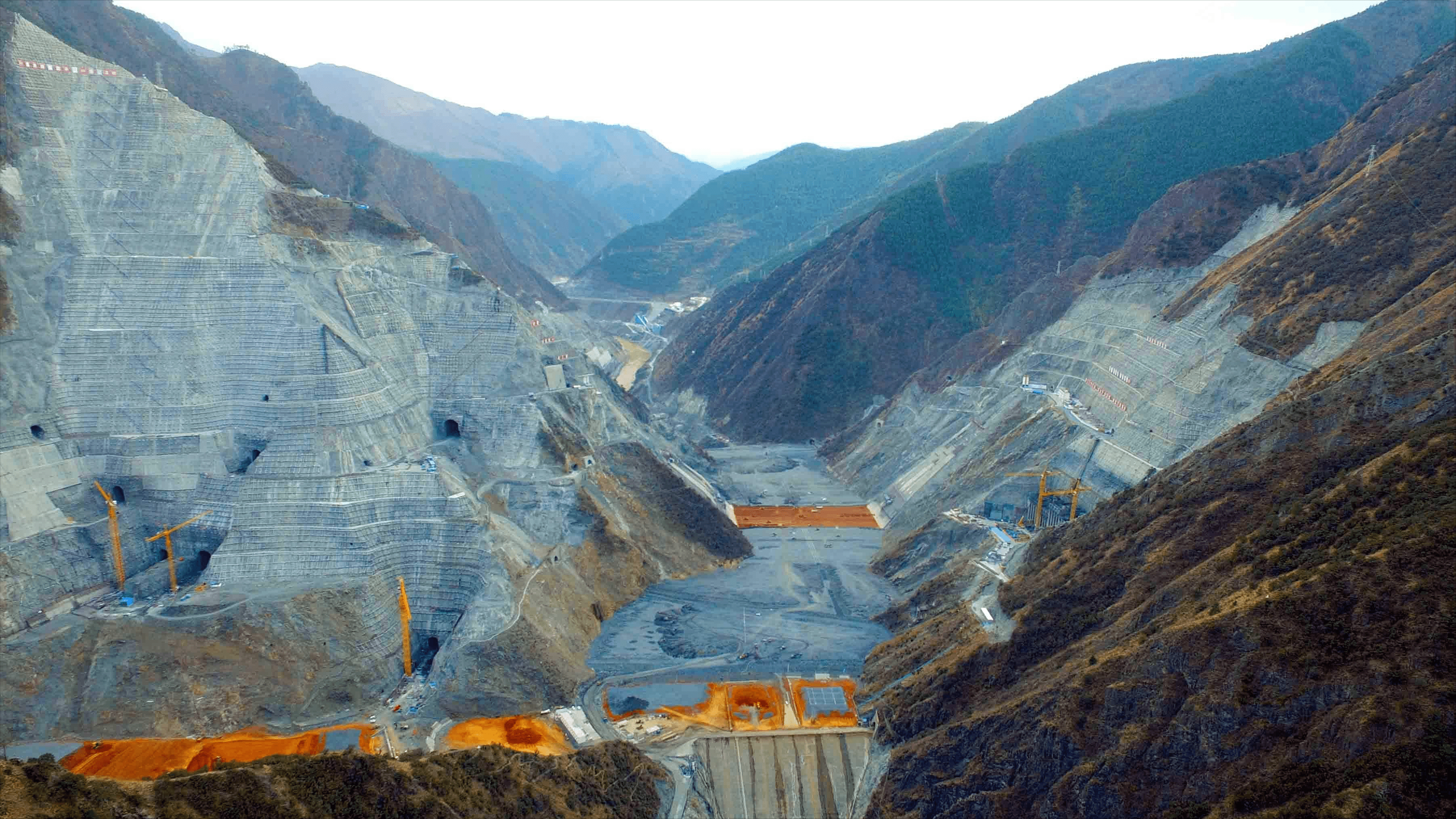 小河口水电站图片