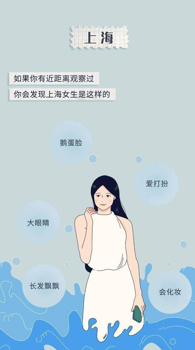 家乡全国各省女生长相排行榜“出炉”，你的家乡上榜了吗？（漫画）