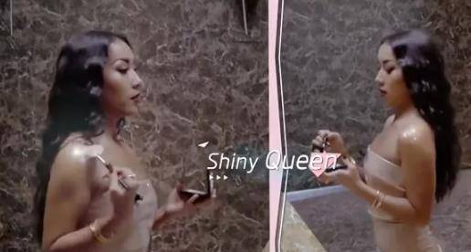 当涂吉克隽逸花式涂“高光”，看清她涂的位置，网友：还能这么玩儿？