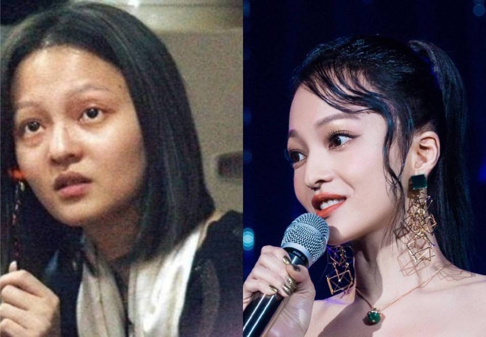 对比美女得看素颜！20位女星妆前妆后大对比，谁驾驭住了卸妆的考验？？