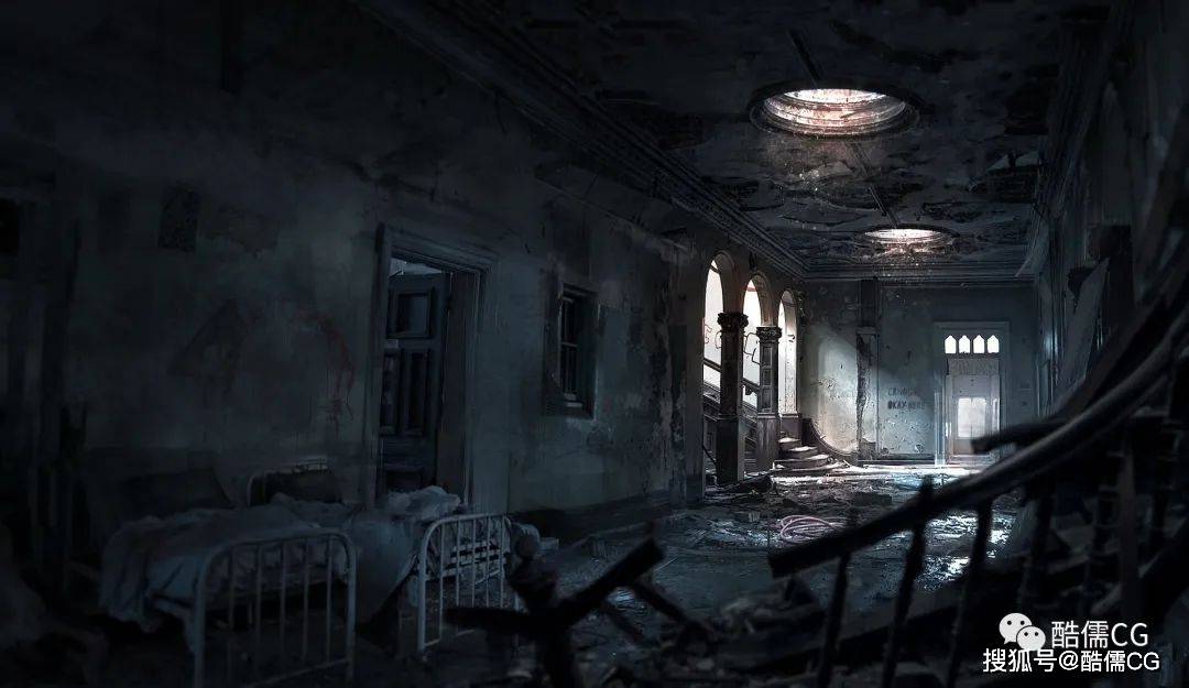 建模参考丨末日废土风格建筑灾难后场景素材第2期