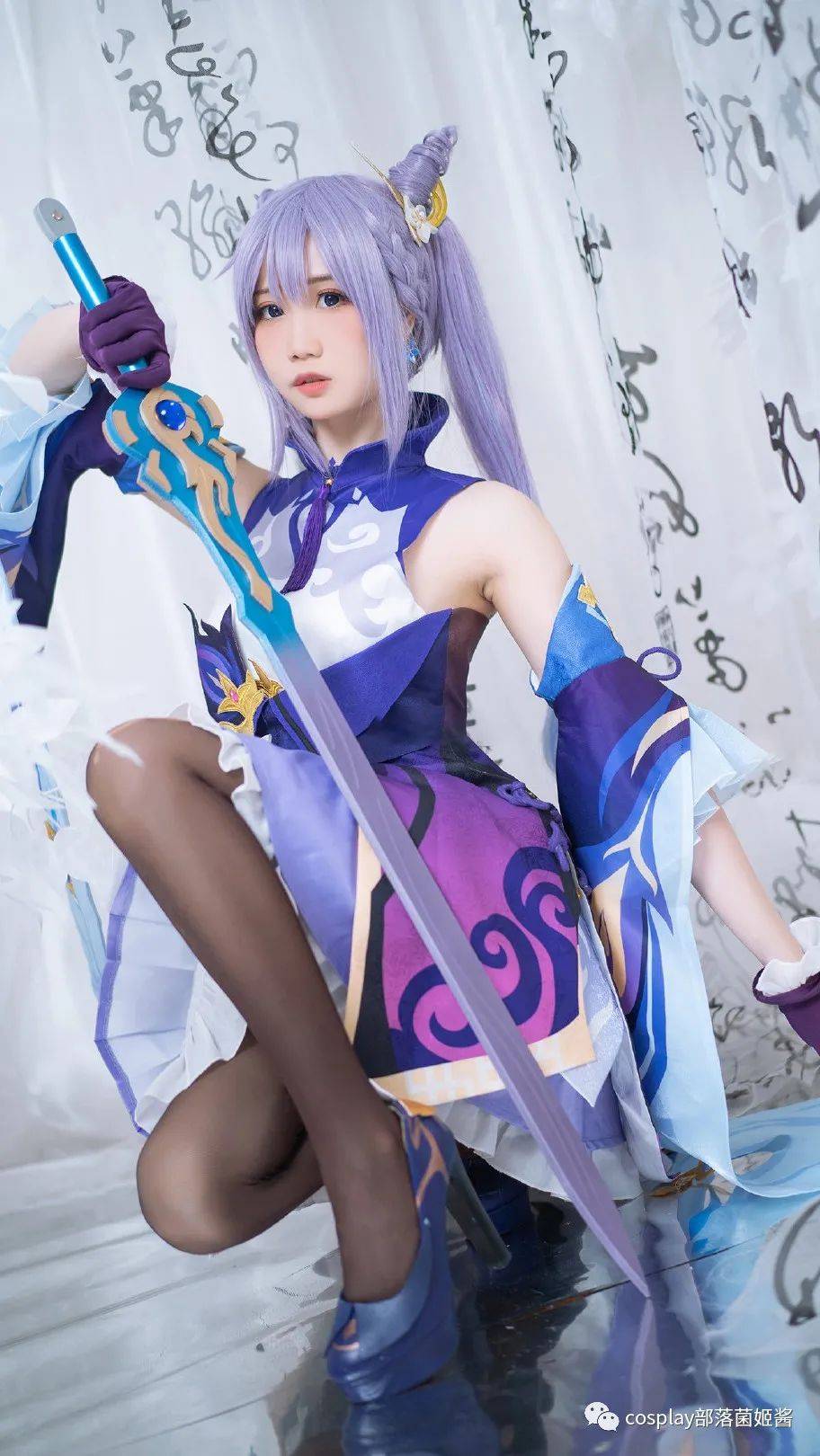 cos二次元cos大赏原神刻晴焖焖碳我的身边还会有你陪伴吗