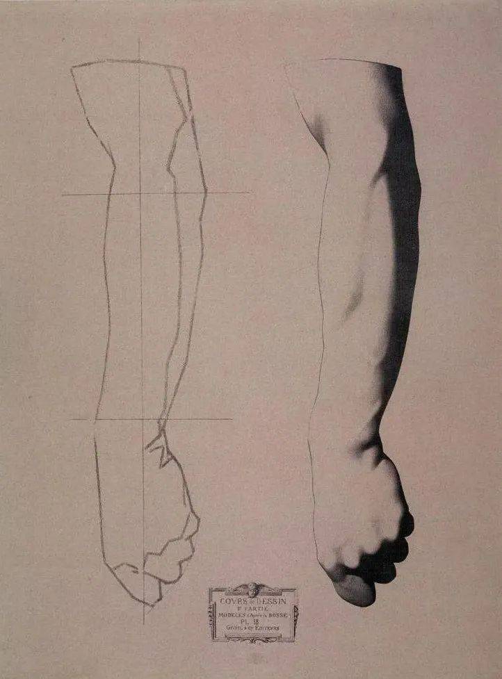 大师作品分享查尔斯巴尔格素描教程