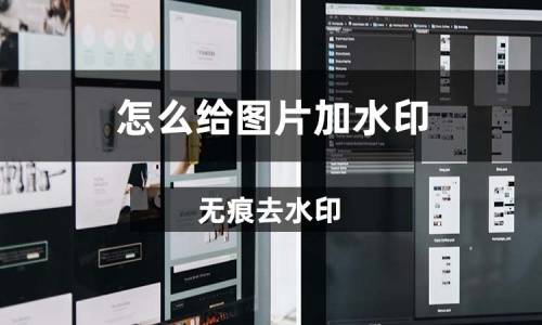 借助工具:无痕去水印这是一款能够ai智能去图片水印,加水印的图像工具