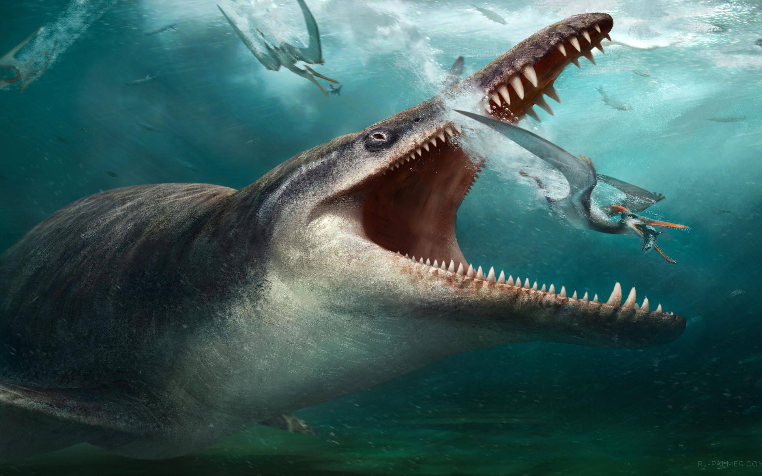 在恐龙诞生前,地球是个什么样的世界?有哪些奇异生物?_动物_时代_水龙