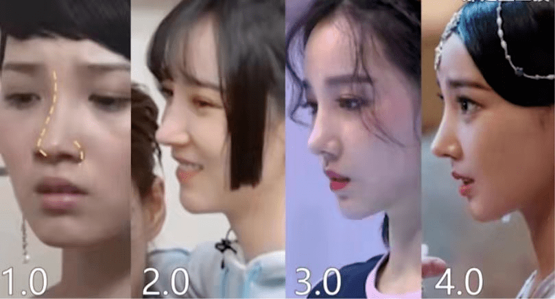 下巴整前似大妈、整完变少女？这些“回炉重造”的女明星，太成功了！