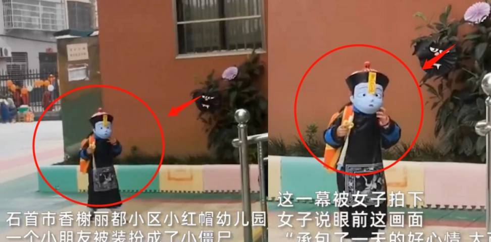 幼儿园“高颜值”女童走红，人群中“一枝独秀”，网友：天生主角