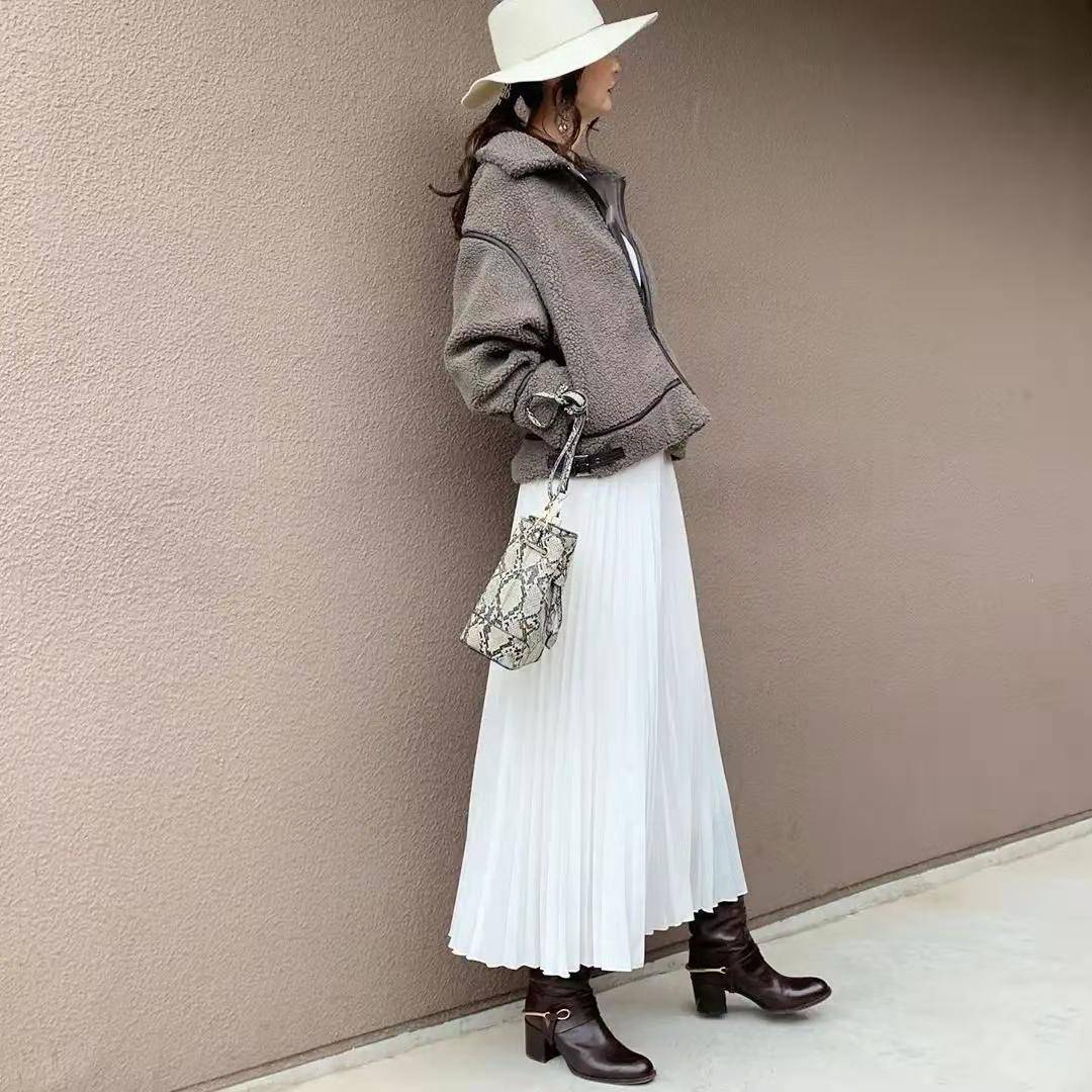 上围 日系搭配好魔性 51岁搭配出30岁的效果 减龄还显瘦