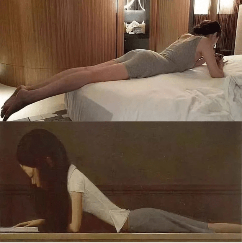两人相恋后,晚晚成了刘野的模特.