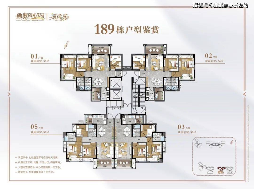 佛奥阳光花园户型图图片