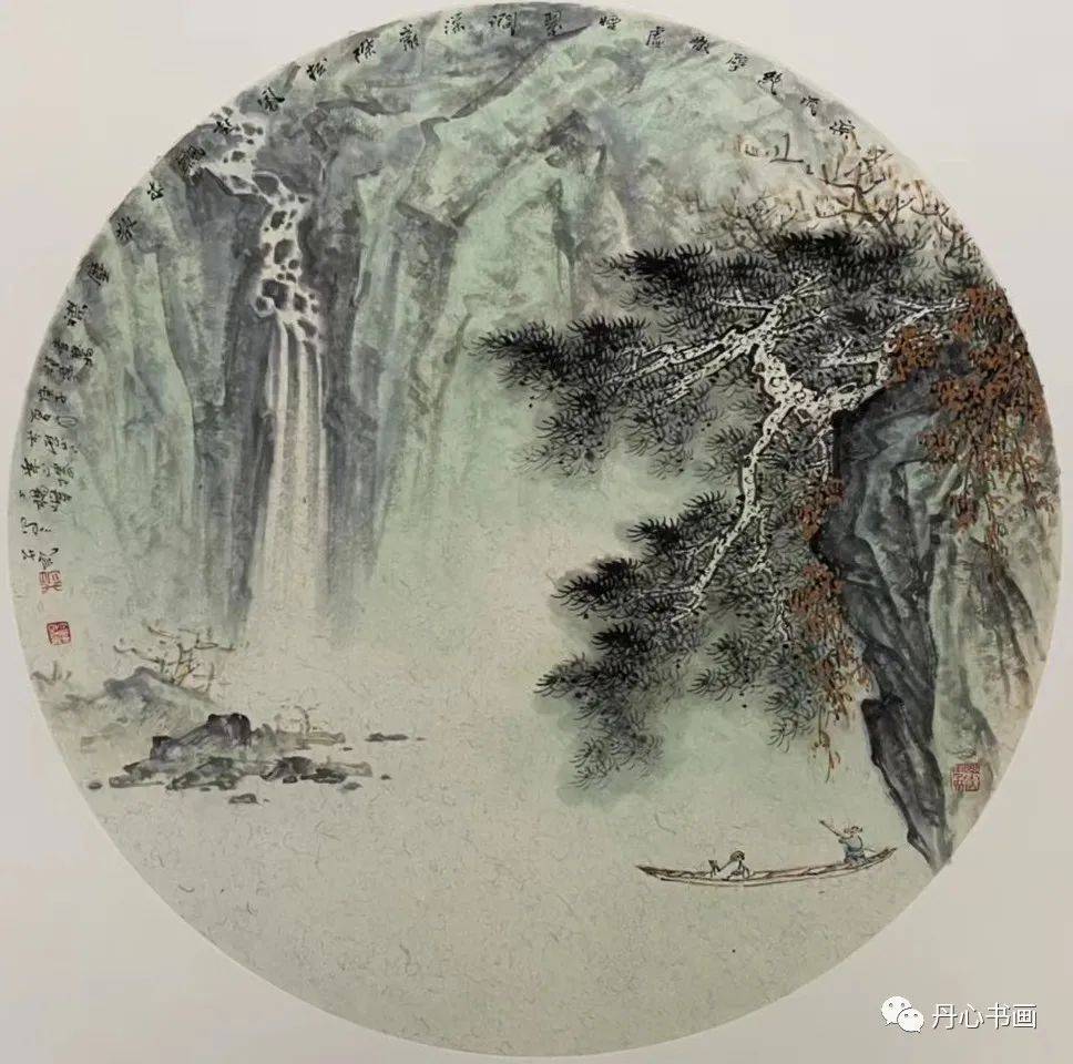 凝重雄浑拙朴华滋山水画家杨峰