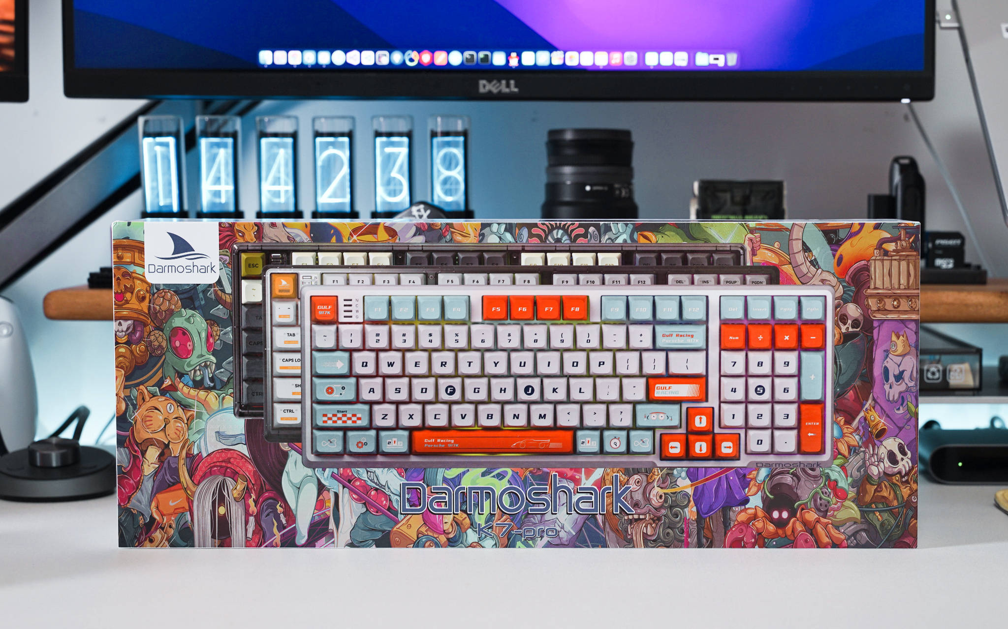 好看好用值得一玩darmosharkk7pro三模键盘