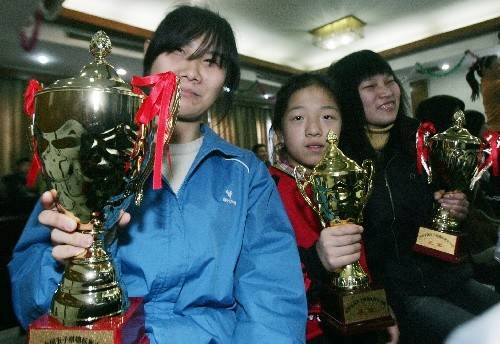 女子组1李婕妙手2孙倩妙手3刘昭秦皇岛市五子棋协会4张钟元天津5王晓