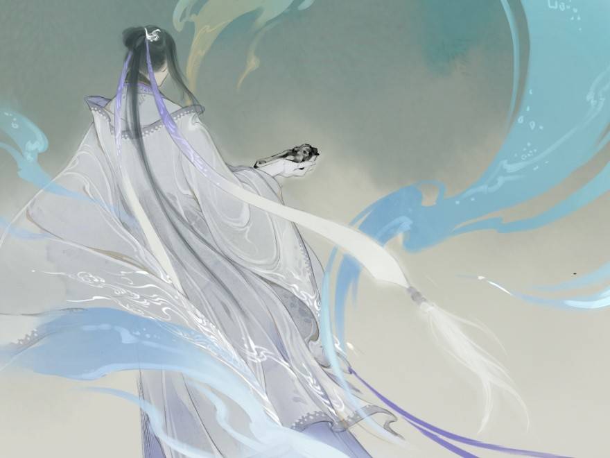 朱一龍 新倩女幽魂 公子景 オンラインゲーム 巨大なポスター