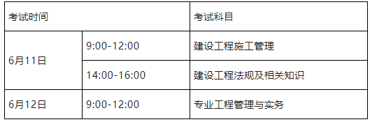 考试时间:二级建造师执业资格考试实行网上报名前报考人员自我资格