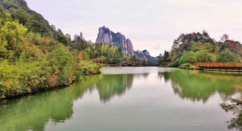 原创福建福鼎市因为这座山中的奇峰为名奇峰异石不愧是海上仙都