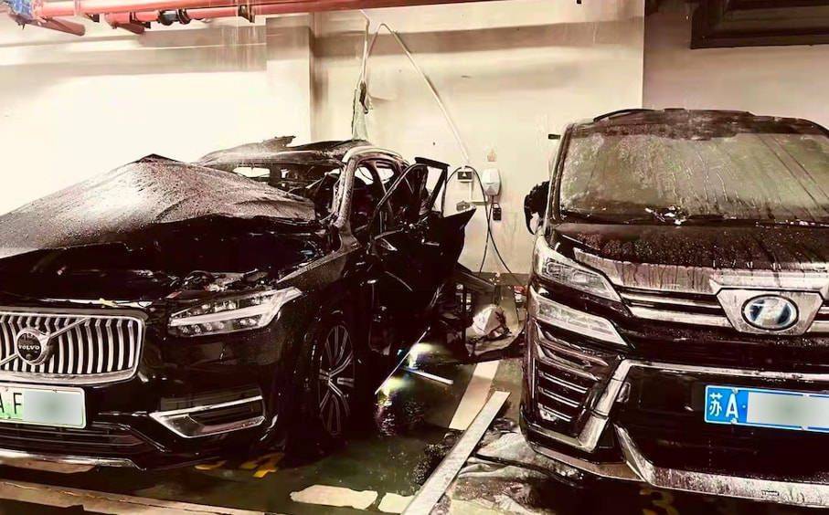 xc90插电混动自燃四个月无下文沃尔沃官服没结果