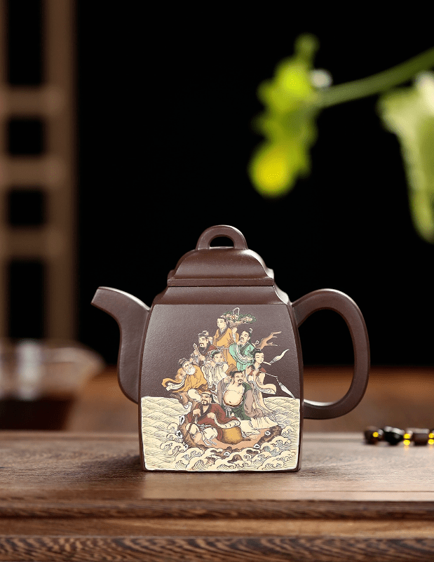 乔掌柜紫砂宜兴:方小龙高徒——助工【陆琴】,原矿全手工紫砂壶_作品