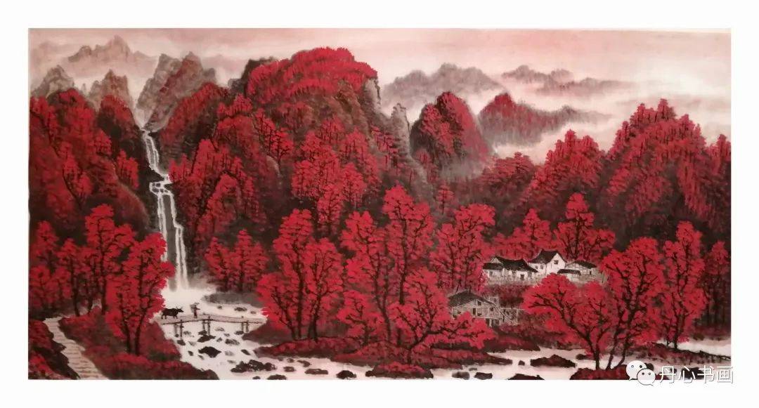 笔墨厚重,内涵深邃|红色山水画家刘秀国_作品_生活_自然