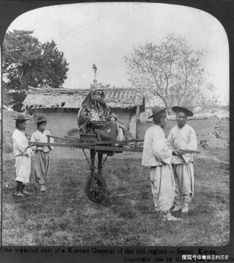100多年前的朝鲜老照片图片