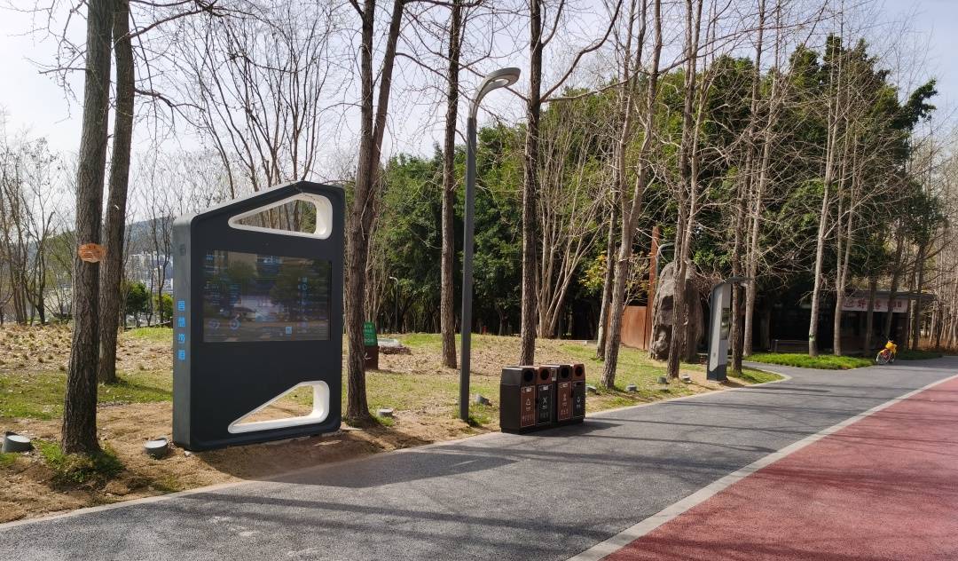 智慧步道春日赏花赴一场健康之约