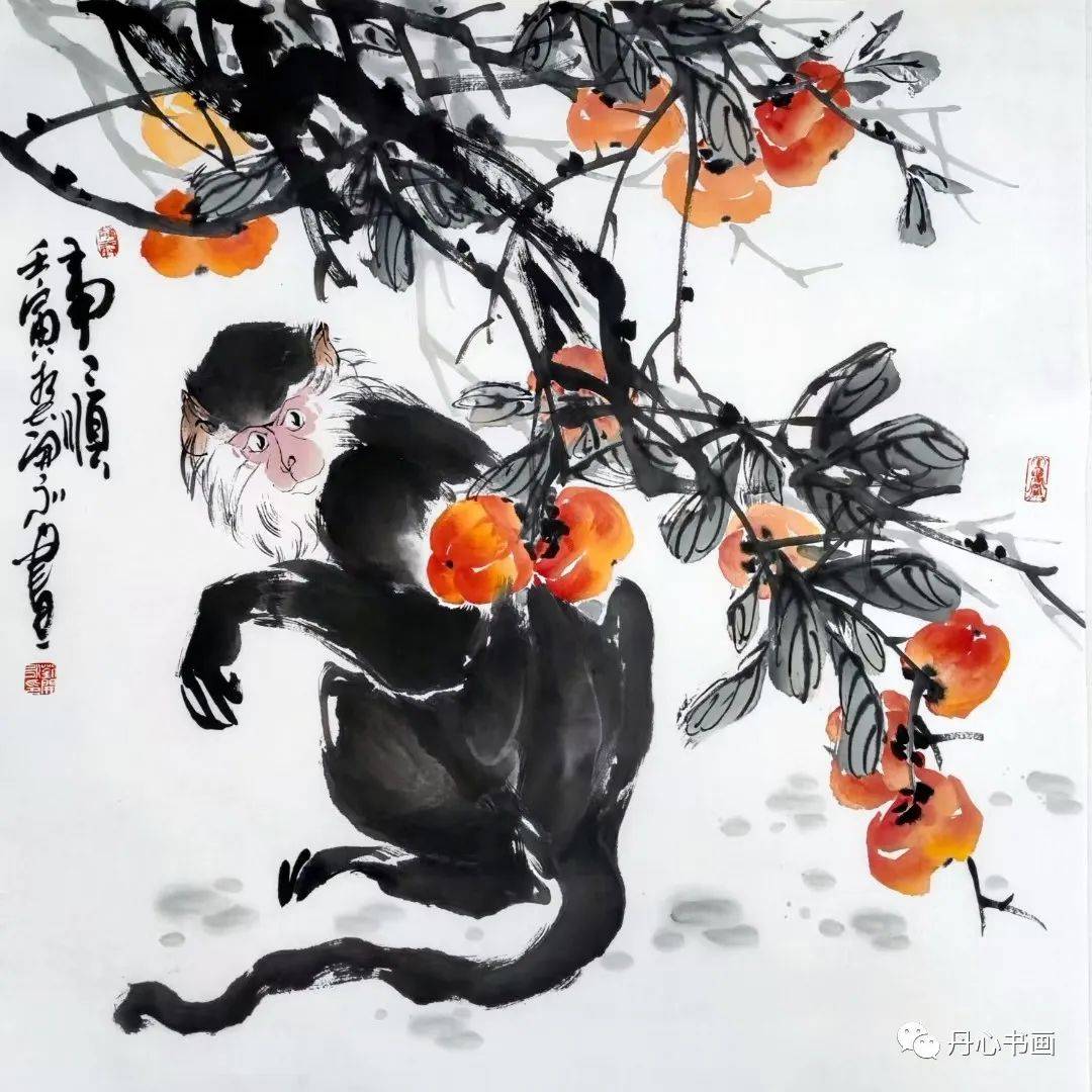 生动活泼妙趣横生画家刘开永猴画艺术