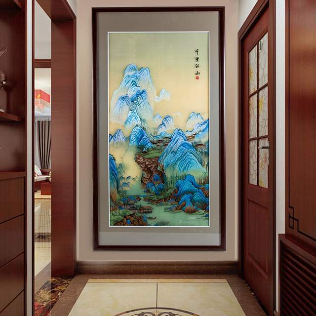 玄关墙上挂什么画好?