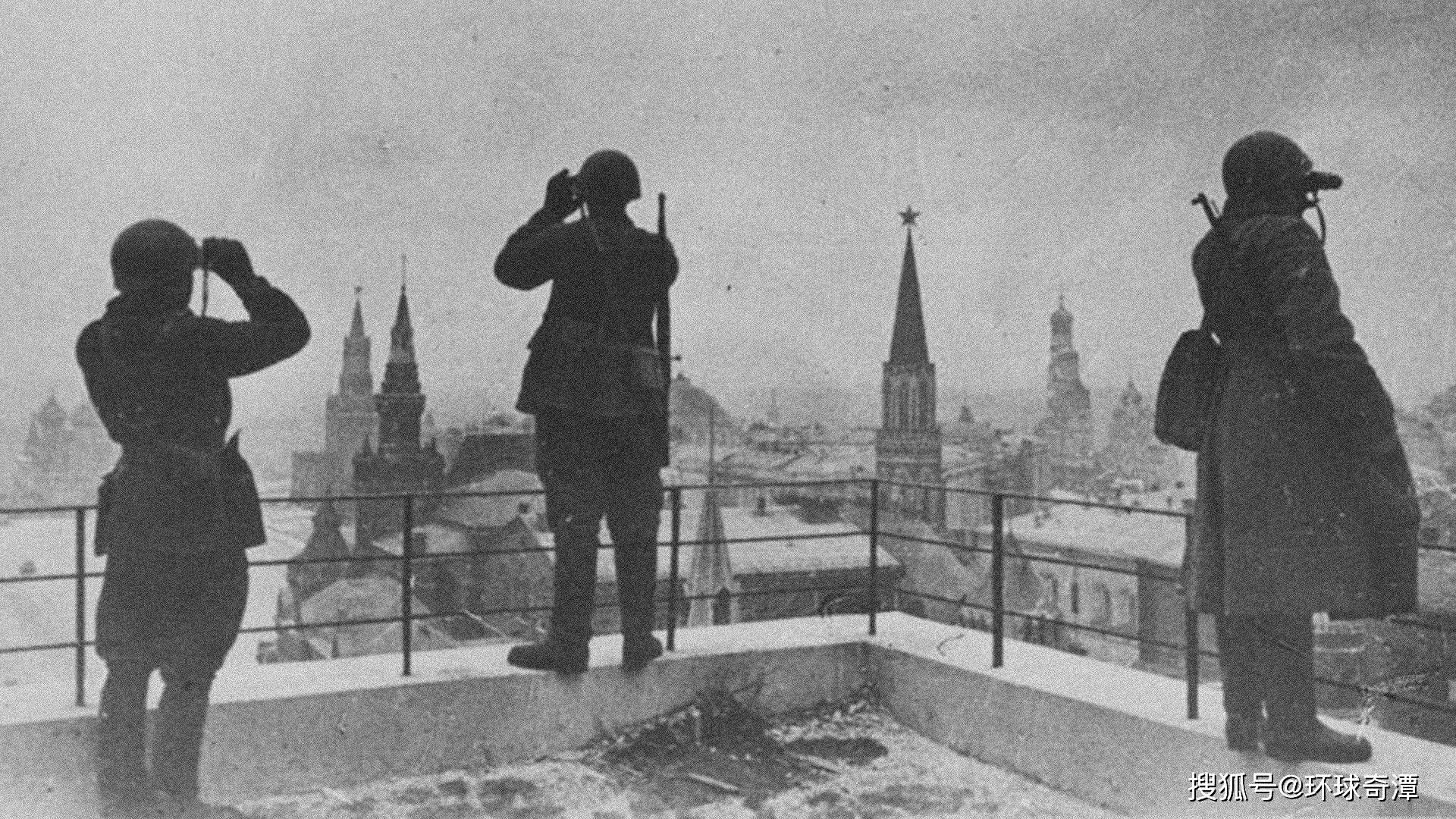 苏联历史上最残酷的日子20张二战期间莫斯科的老照片