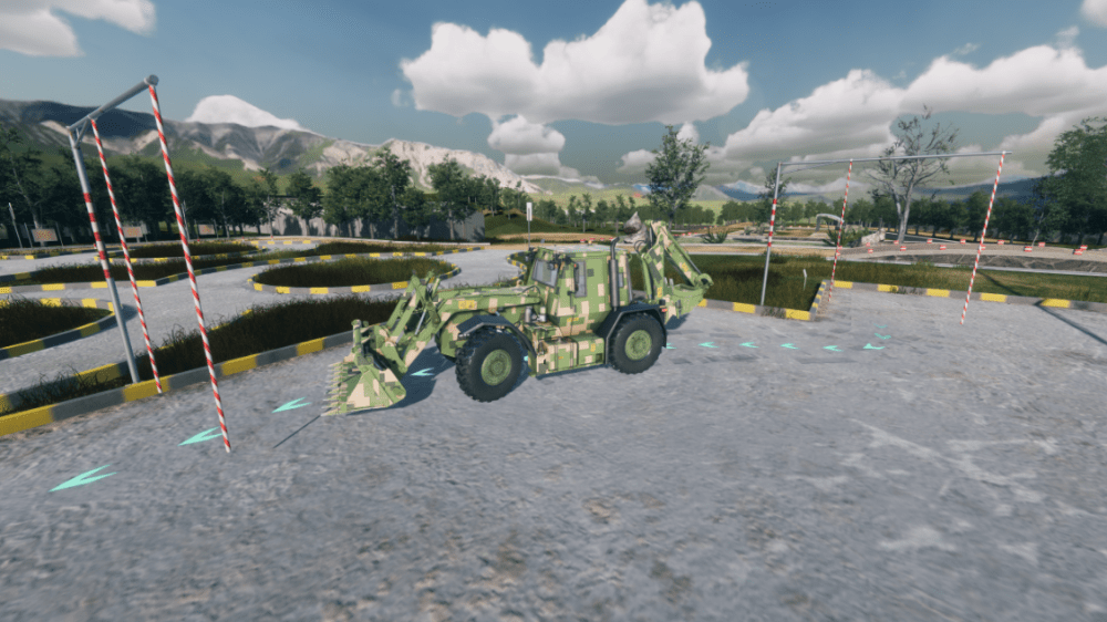 泰斯达mr挖掘装载机2022制作工程机械模拟器