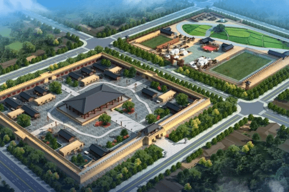 02 汉西域都护府文旅产业园唐安西都护府文旅产业园依托唐安西大都护