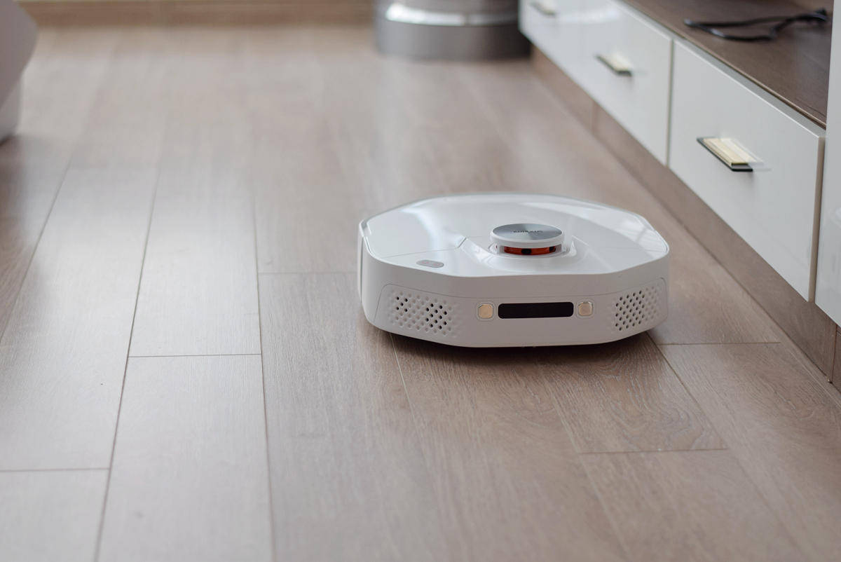 智米洗地机器人一机两用的活水洗地机机器人