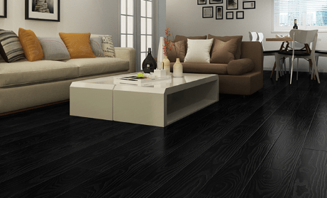 原创实木地板有黑色的吗黑色实木地板适合什么风格