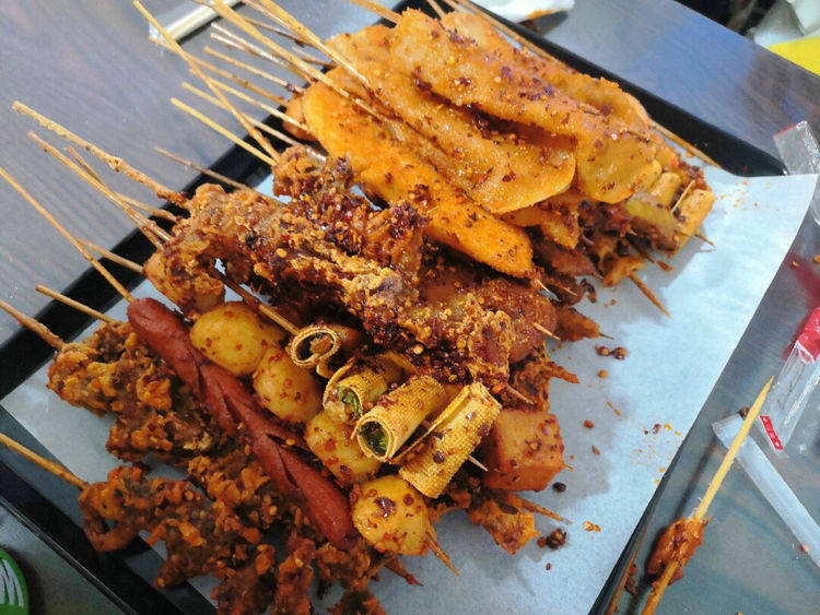 原创东北爱吃的9大炸串一个比一个香进店不吃两串不爱出来