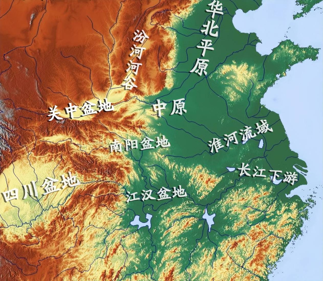 西安位于关中平原的腹地,关中平原,地势平坦,土地肥沃.