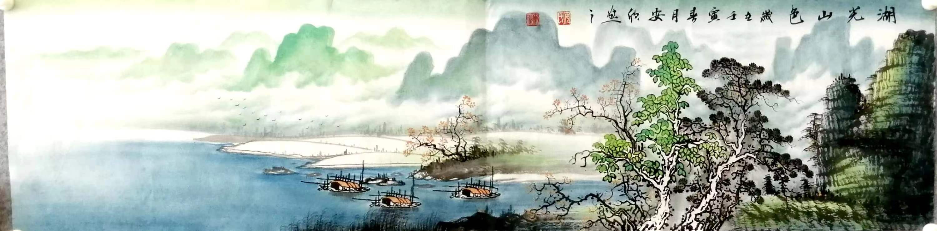 中國山水畫畫家排行_高云鵬:被譽為最值得市場關注的青年畫家,畫風氣勢磅礴