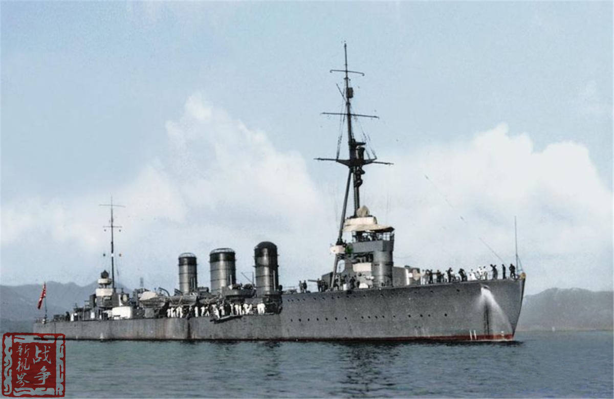 旧日本海军水雷战队的旗舰，第一款现代轻巡洋舰——“天龙”级_手机搜狐网