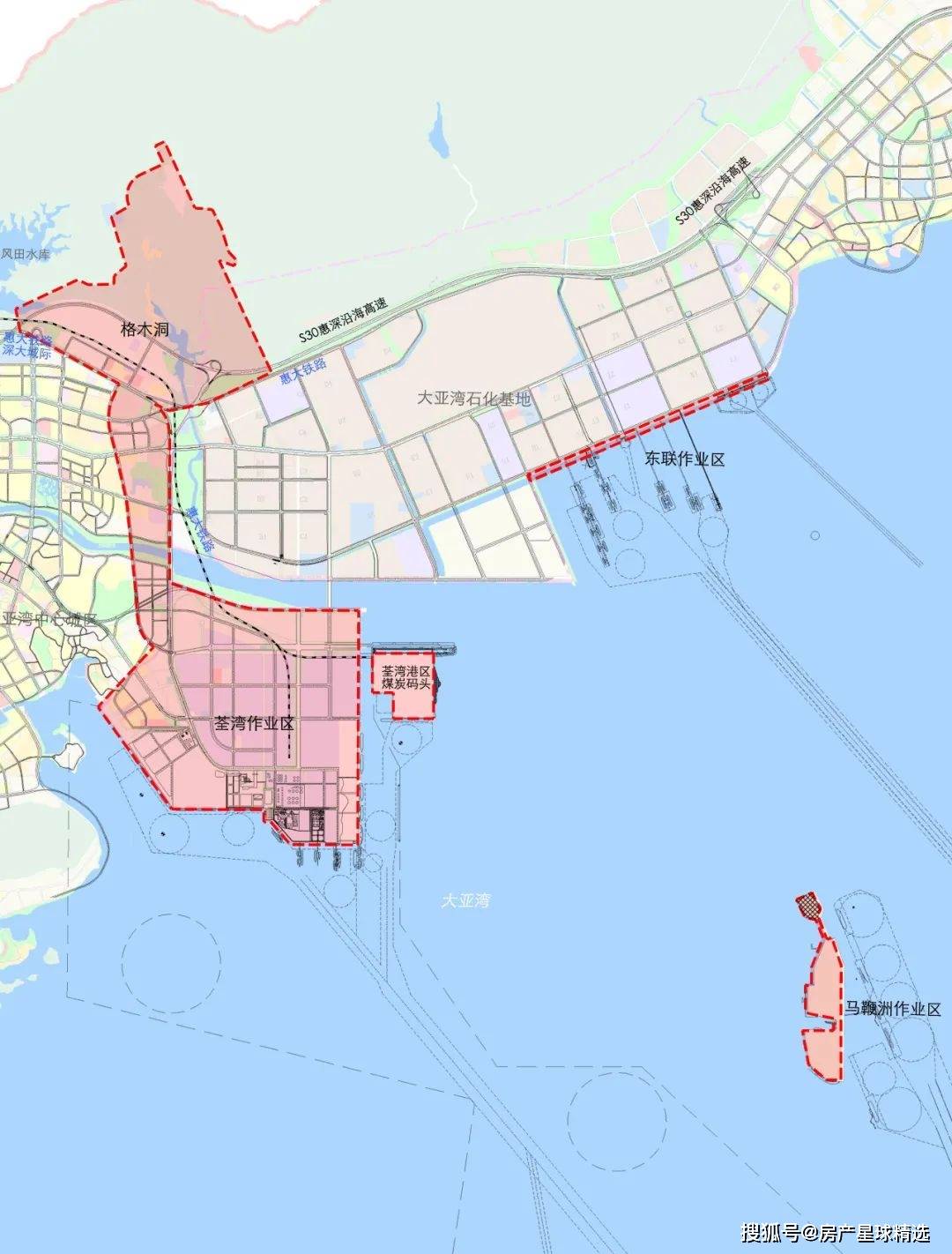 大亚湾港口片区产业发展规划汇总(2021-2025年)_周边地区_建设_口岸
