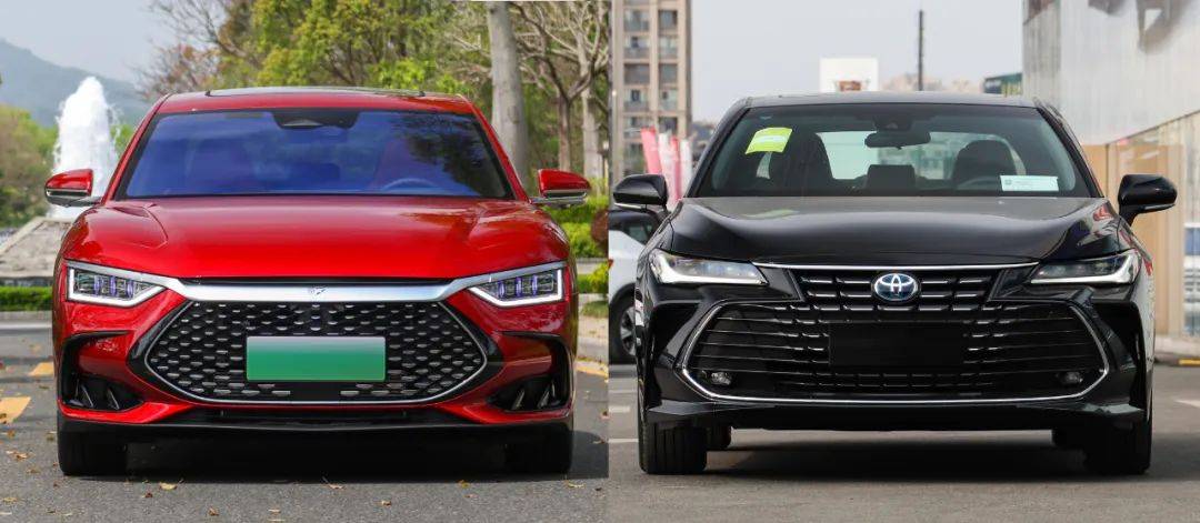 比亚迪汉dmi对比亚洲龙双擎论省油丰田混动不敌dmi