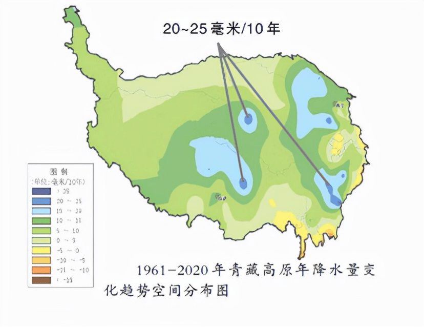 青藏高原气温降水图图片
