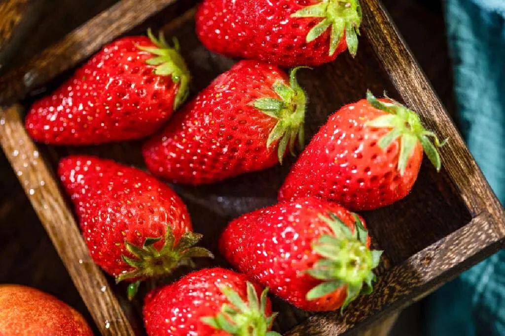 果中皇后草莓一口满足少女心