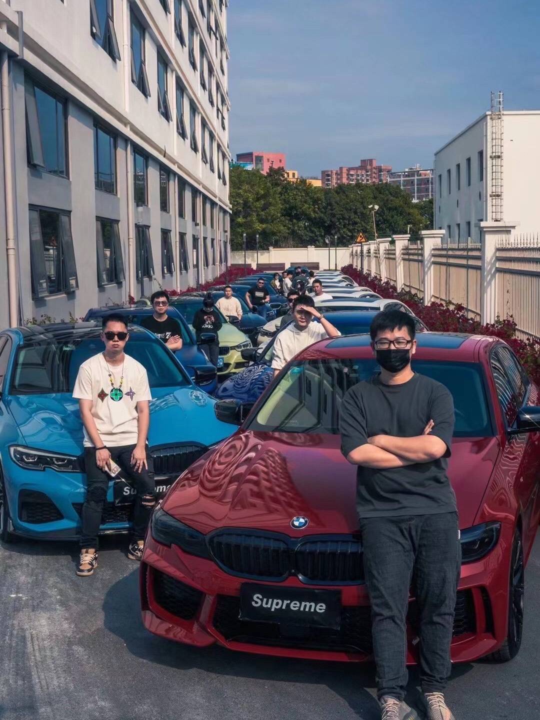 乐山宝马车友宝马3系齐聚圆梦