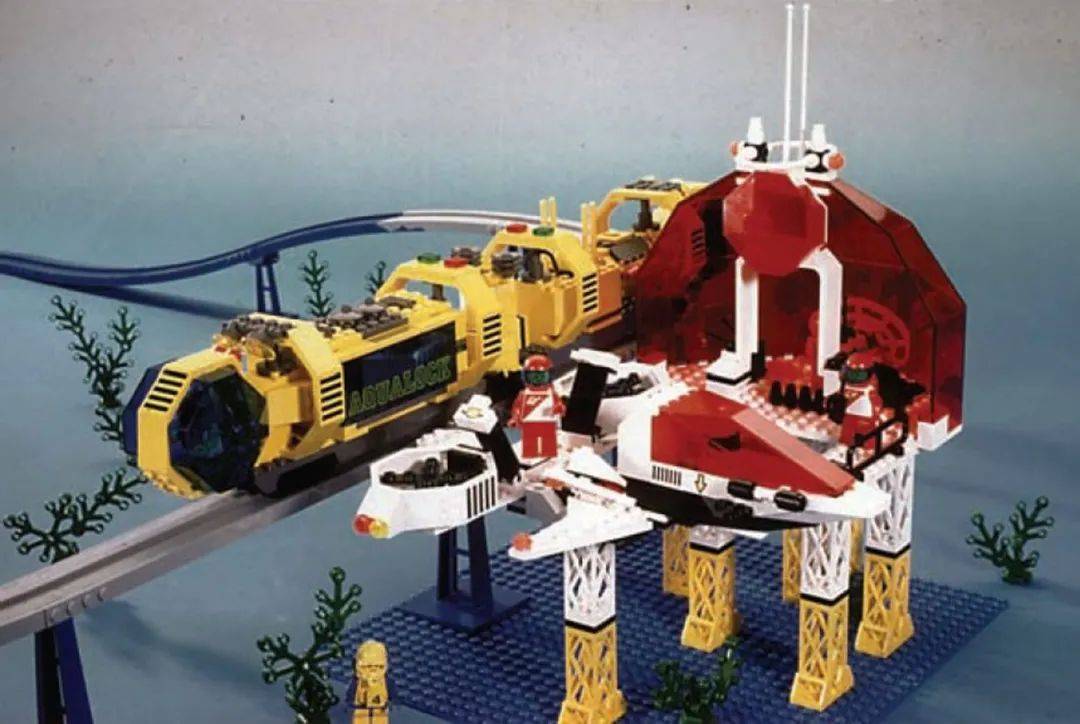 三十年前的经典1994年乐高复古套装6991单轨穿梭发射站详尽开箱
