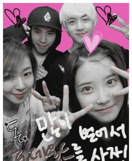 在14岁的时候,她因为独特的嗓音被公司看中,通过loenentertainment的