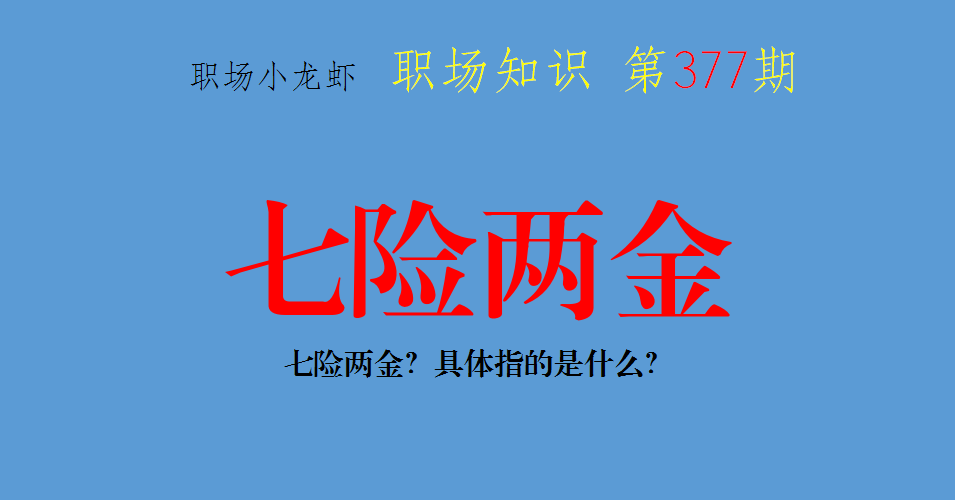 五险一金、六险两金、七险两金？具体指的是什么？你参加了几kb体育个？(图1)